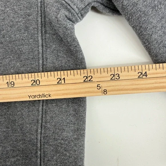 Nike Sportswear Club Fleece Pullover Hoodie Dark Gray Heather Men's Medium - Picture 6 of 7